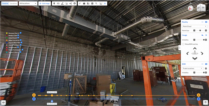 overlay design and BIM on projects digital twin for comparison