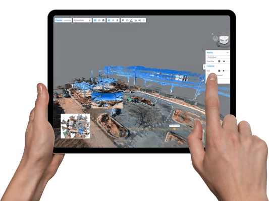 as-built 3d model generated from reality capture