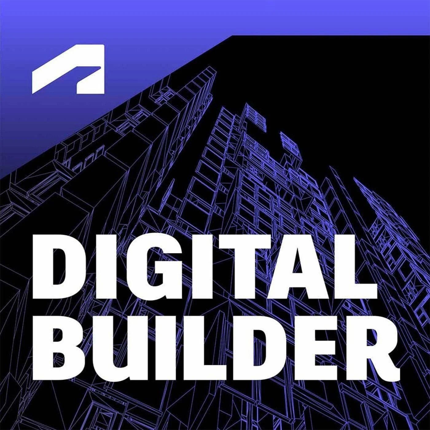 Logo for Digital Builder podcast on augmented reality and virtual reality in construction