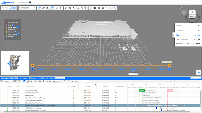 4d schedule with reality mapping and bim visualization for accurate project timeline insights 