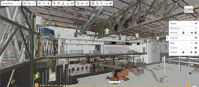 full bim 3d point cloud